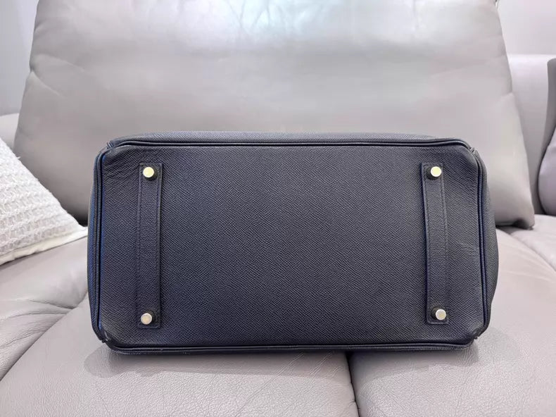 Hermes爱马仕Birkin黑色金扣35尺寸Epson皮T