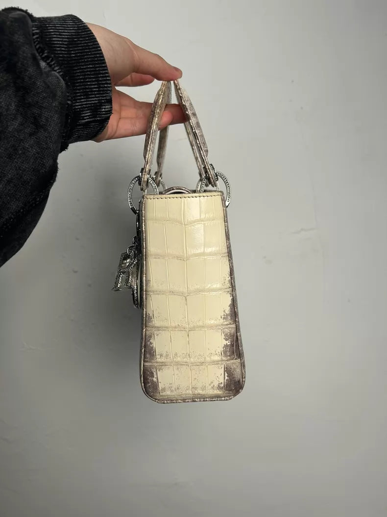 Dior Dior Lady Dior crocodile leather