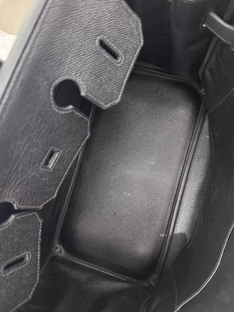 Hermes爱马仕Birkin黑色金扣35尺寸Epson皮T