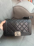 Chanel chanel shoulder bag LeBoy flap bag leather