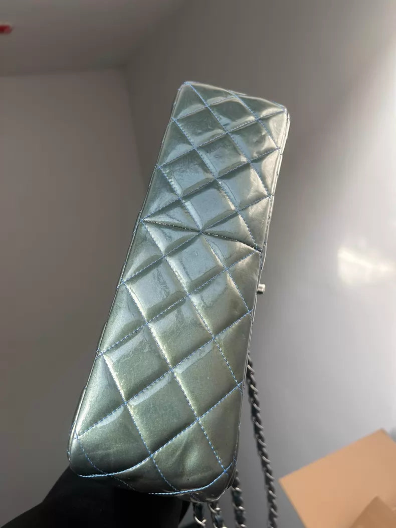 CHANEL Chanel patent leather Jumbo
