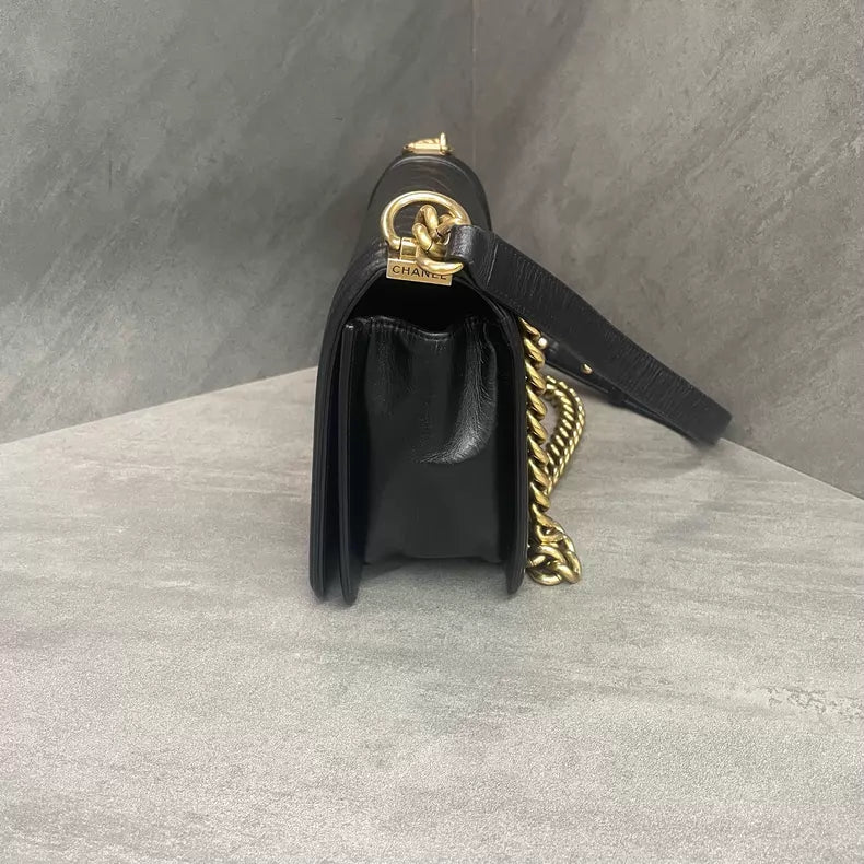 CHANEL Chanel Leboy medium lambskin 19 in stock