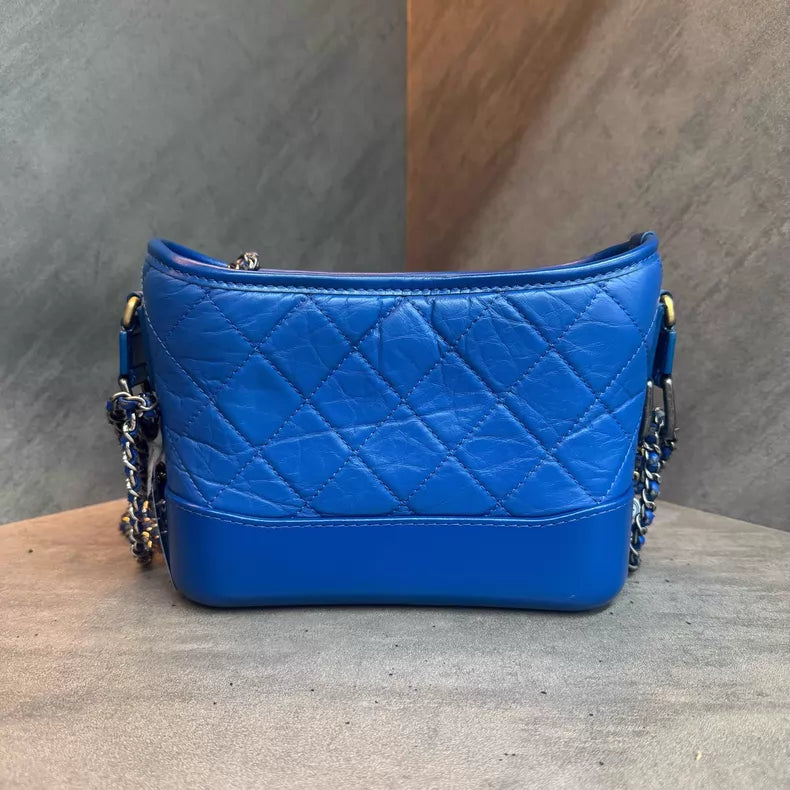 Chanel blue small 20 26 in stock
