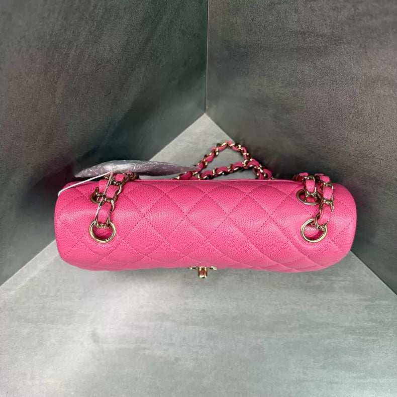 Chanel Chanel CF small pink gold hardware 26