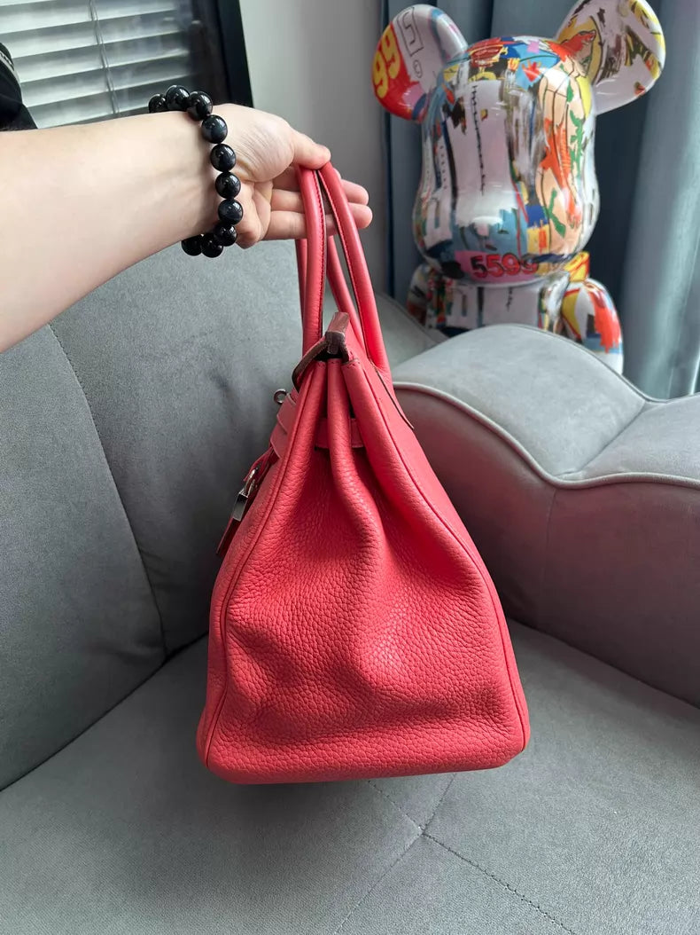 Hermes Hermes BK35 Togo silver hardware N