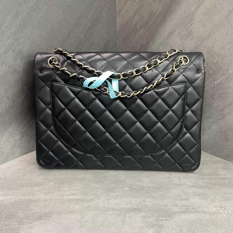 Chanel Chanel cf maxi lambskin 18
