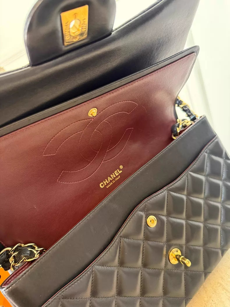 Chanel Chanel CF lambskin jumbo 16