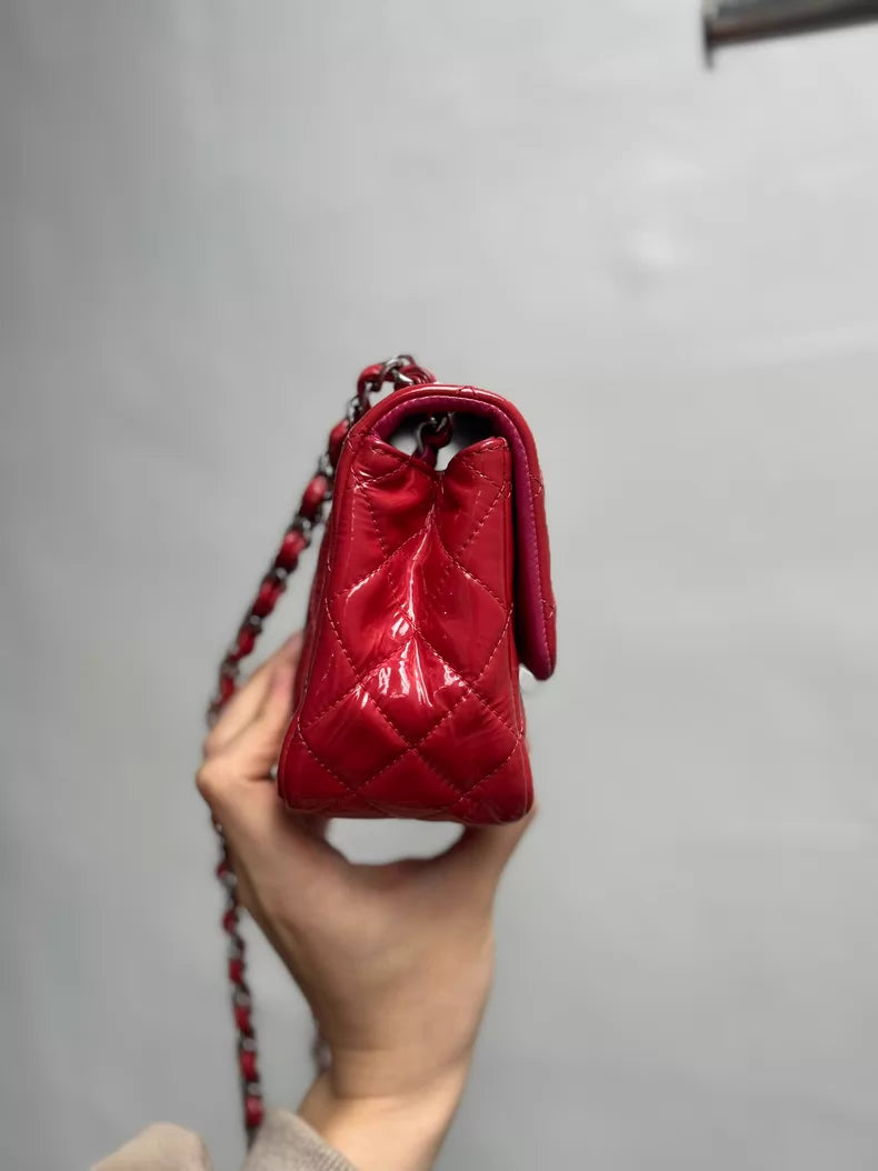 CHANEL Chanel CF patent leather