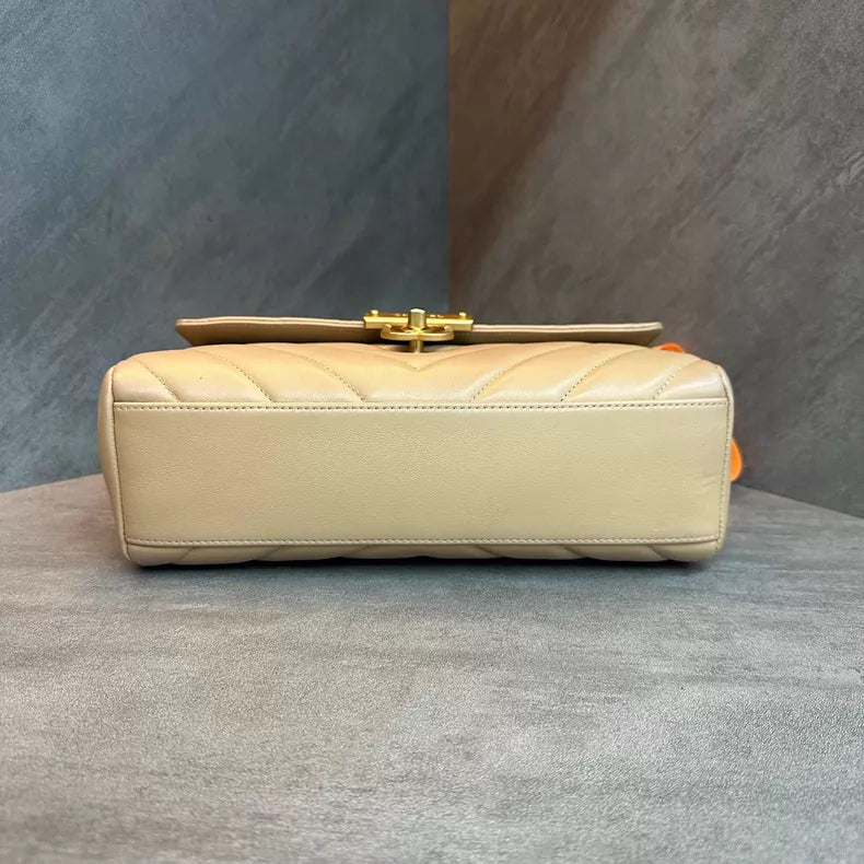 Chanel Chanel milk tea gold hardware 26*17
