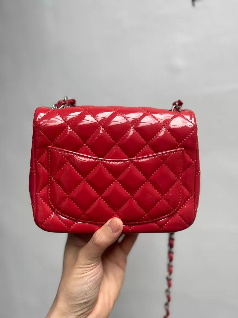 CHANEL Chanel CF patent leather