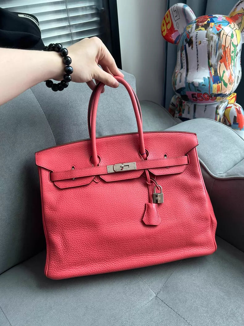Hermes Hermes BK35 Togo silver hardware N