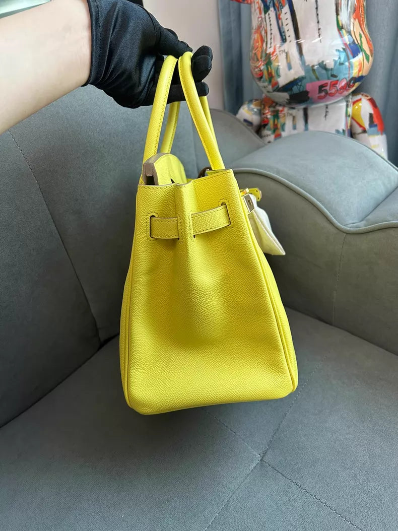 Hermes Hermes birkin30 lemon yellow e