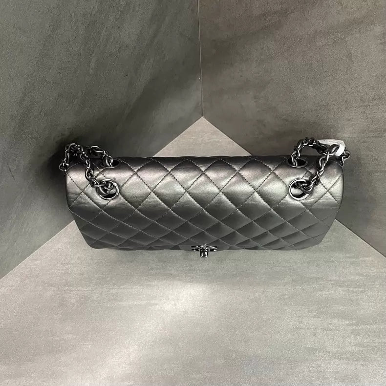 Chanel Chanel CF medium silver hardware lambskin