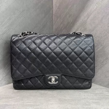 Chanel Chanel cf maxi pebbled leather 14