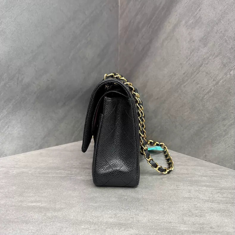 99 | Chanel /Chanel CF medium black gold hardware