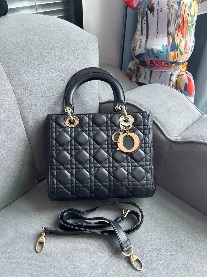 Dior Dior Lady Dior lambskin 22 suede