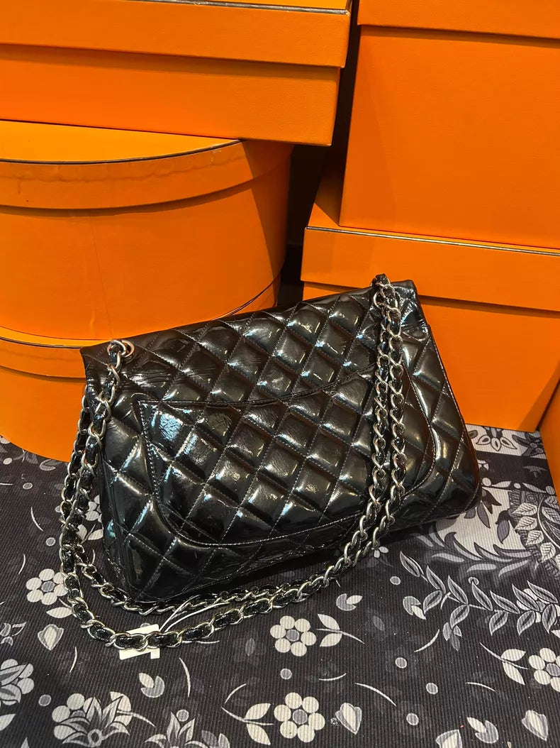 Chanel Chanel cf patent leather jumbo