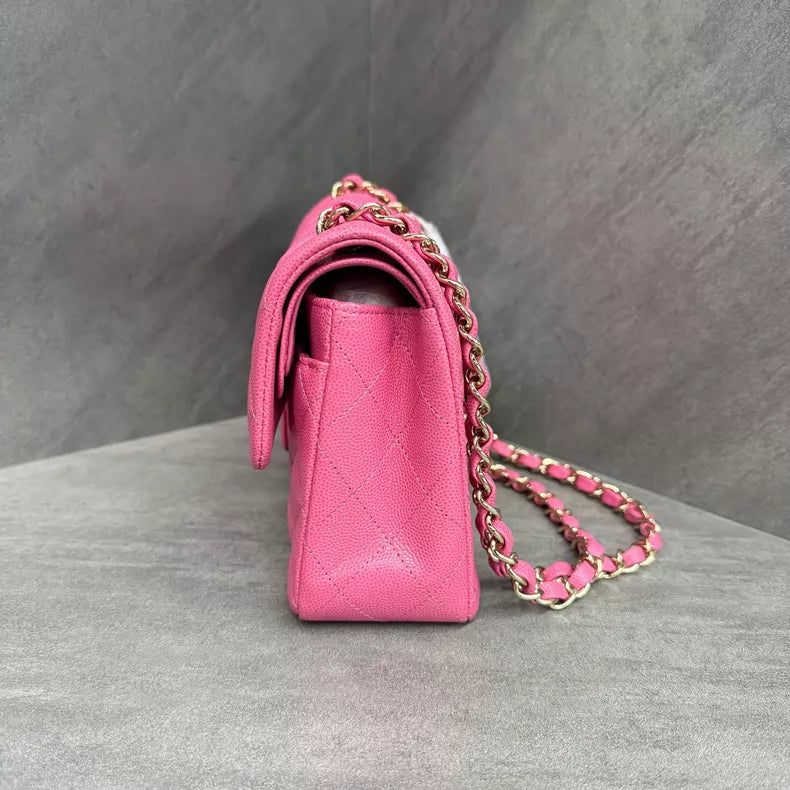 Chanel Chanel CF small pink gold hardware 26