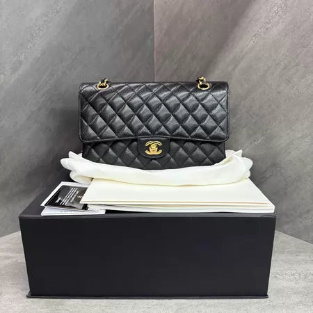 99 | Chanel /Chanel CF medium black gold hardware