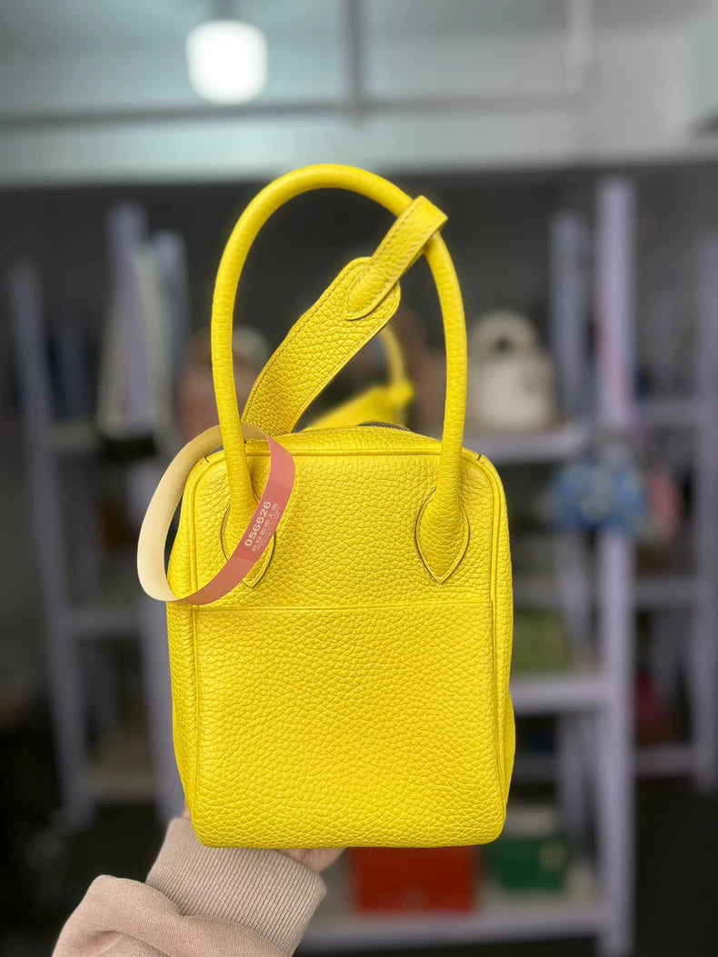 Hermes Hermes 9R lemon yellow Lindy26