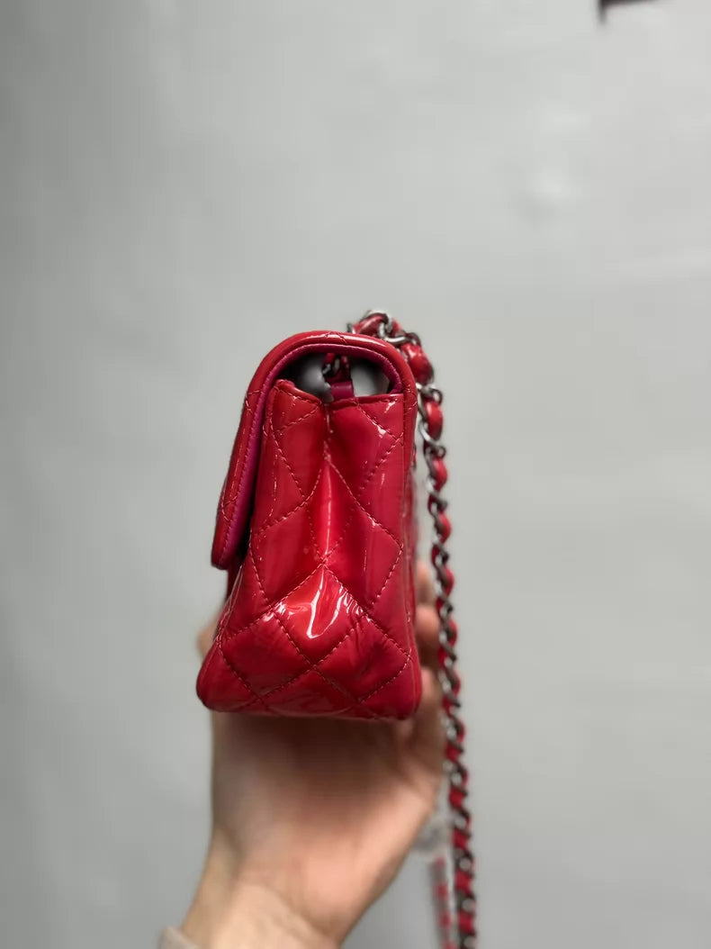 CHANEL Chanel CF patent leather