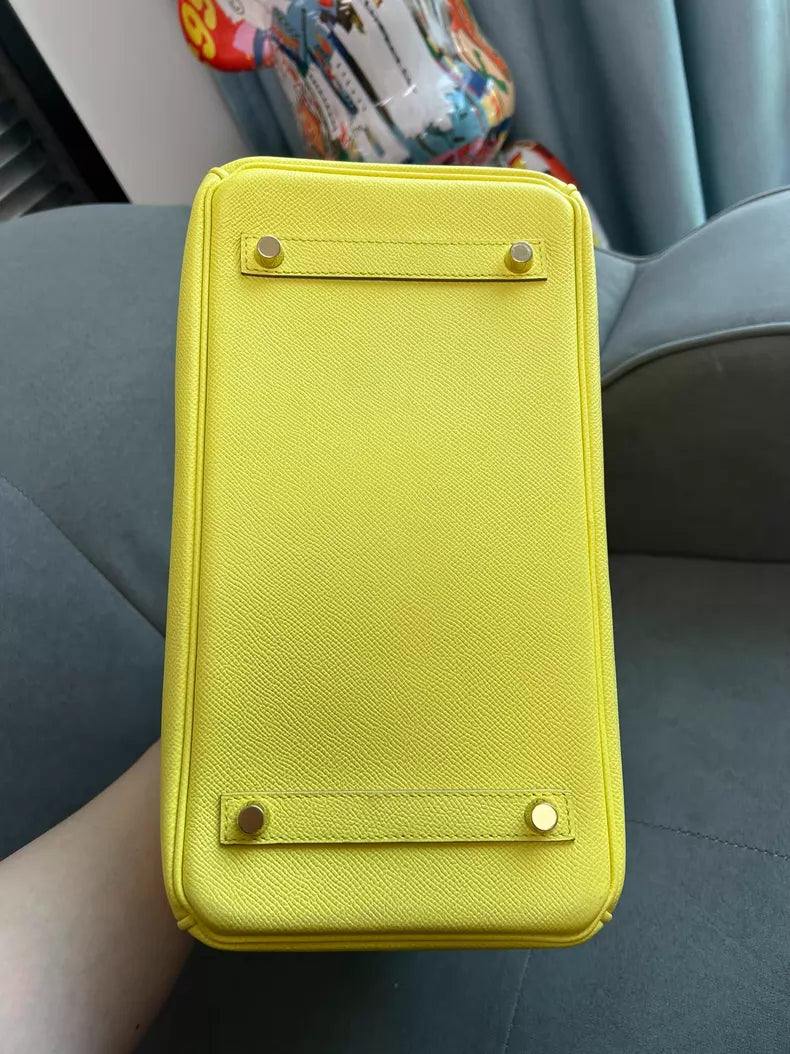 Hermes Hermes birkin30 lemon yellow e