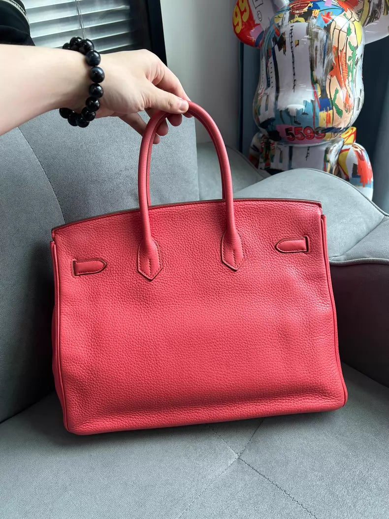Hermes Hermes BK35 Togo silver hardware N