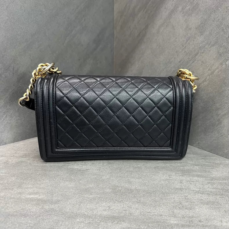 CHANEL Chanel leather leboy chain bag crossbody bag 2