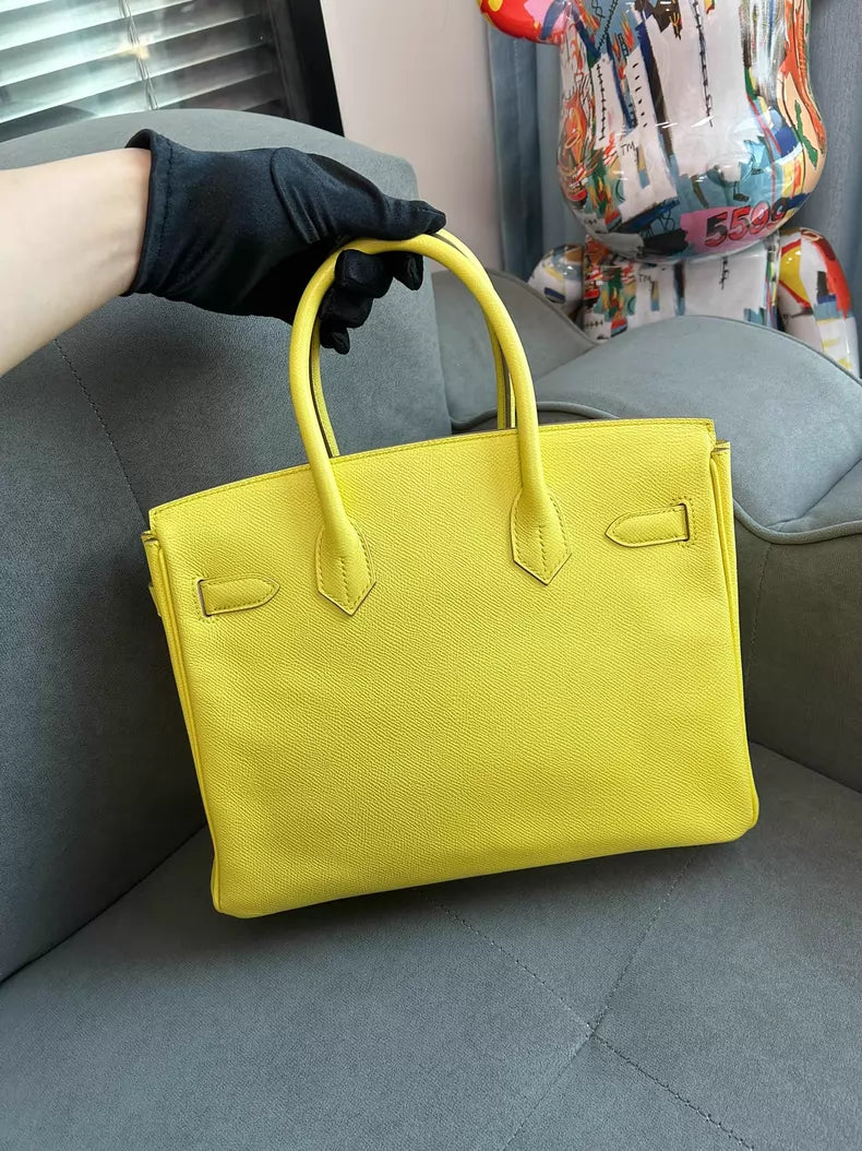 Hermes Hermes birkin30 lemon yellow e