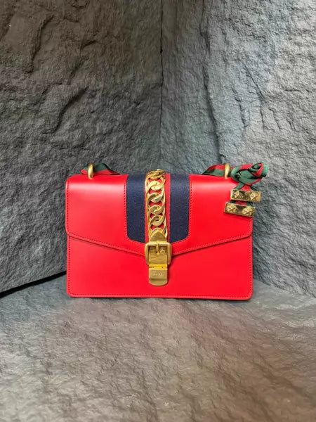 Gucci small red in stock