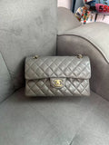Chanel Chanel gray CF small gold hardware in stock