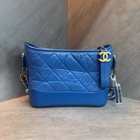 Chanel blue small 20 26 in stock