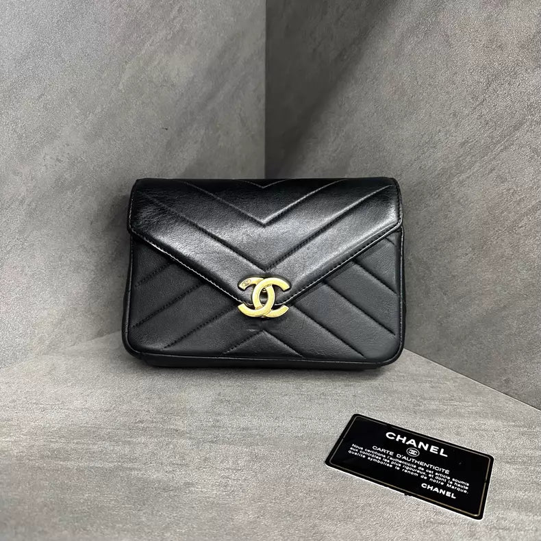 Chanel Chanel chain bag v leather shoulder bag crossbody bag 2
