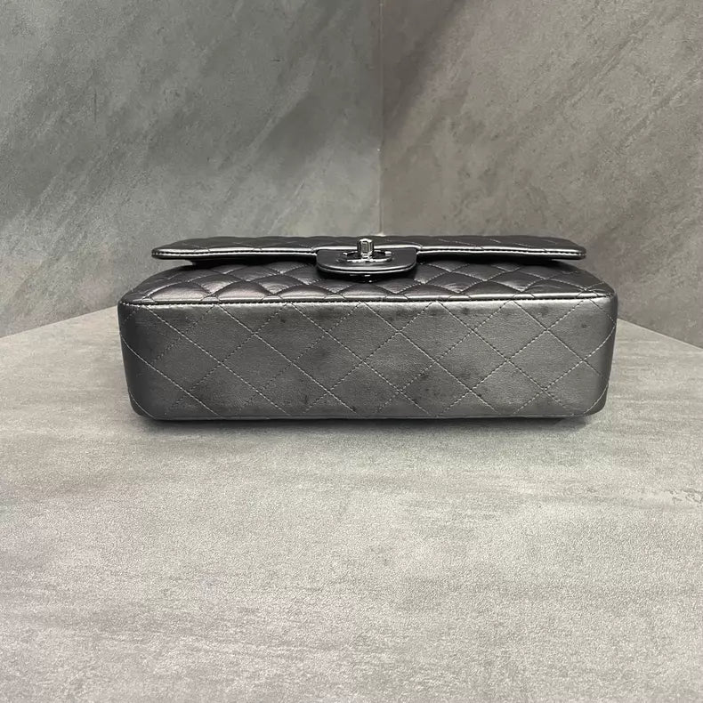Chanel Chanel CF medium silver hardware lambskin