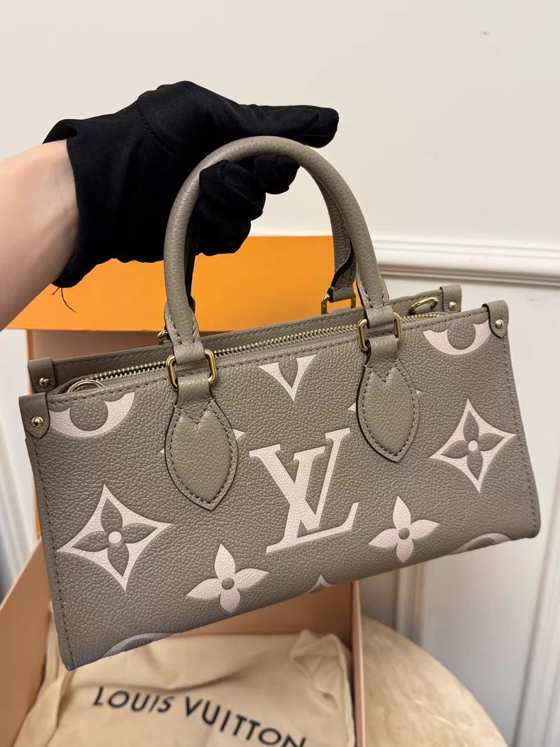 LV Onthego elephant gray 24