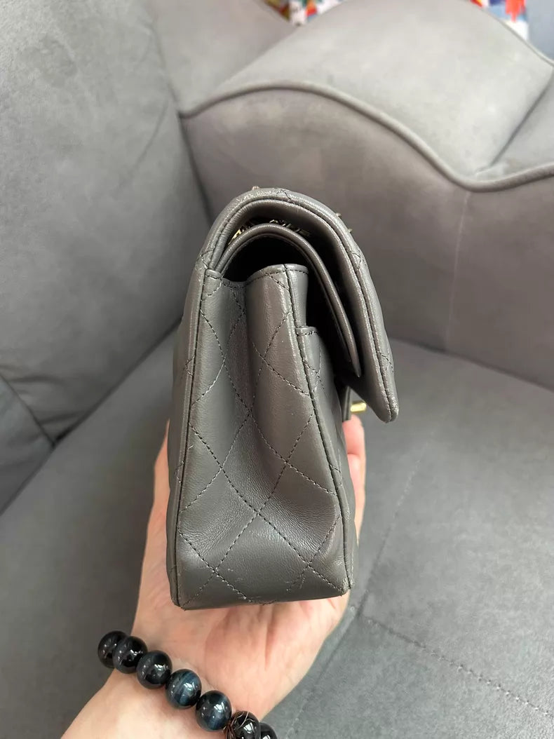 Chanel Chanel gray CF small gold hardware in stock
