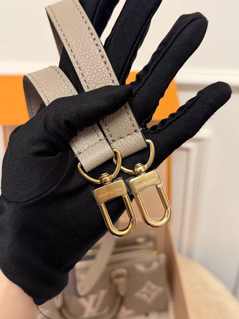 LV Onthego elephant gray 24