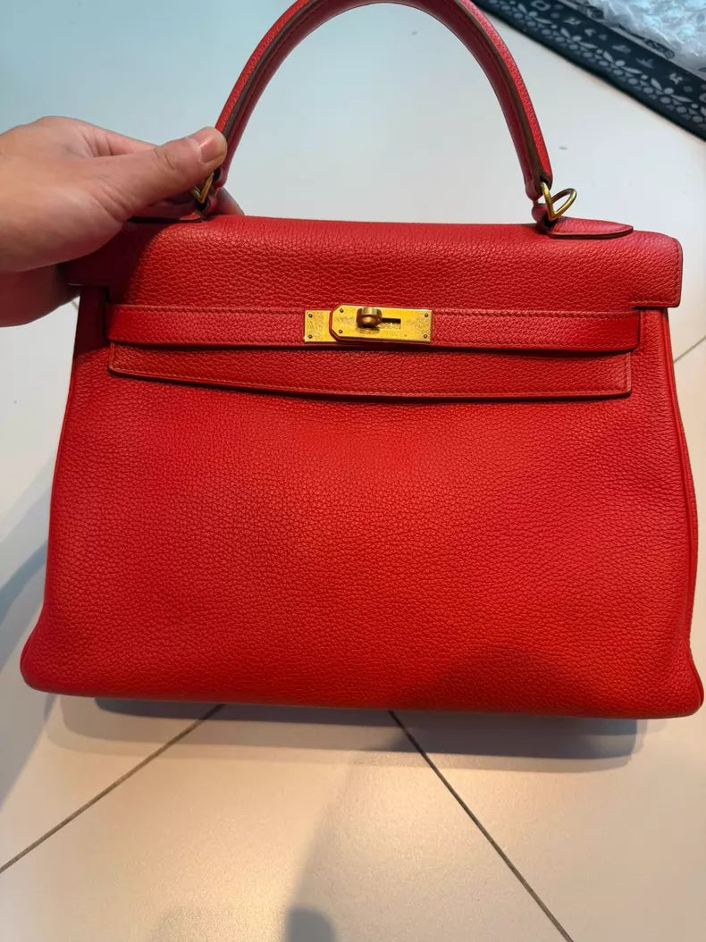 Hermes Hermes kelly 32 Togo red