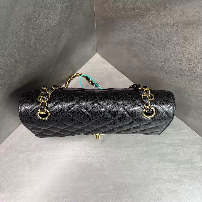 99 | Chanel /Chanel CF medium black gold hardware