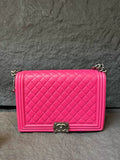 Chanel Chanel Leboy hot pink large 19