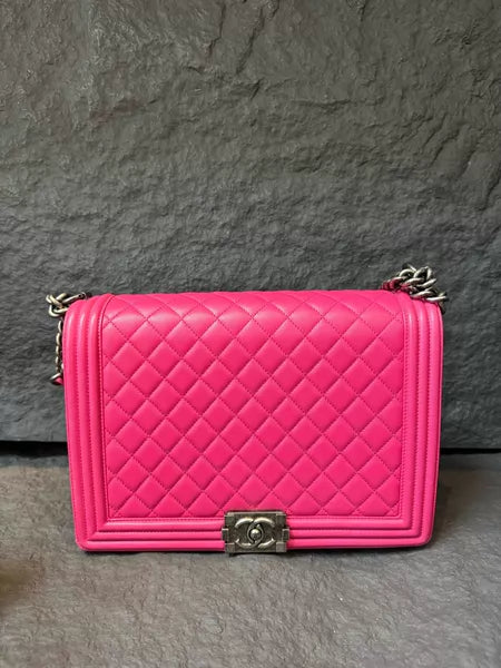 Chanel Chanel Leboy hot pink large 19