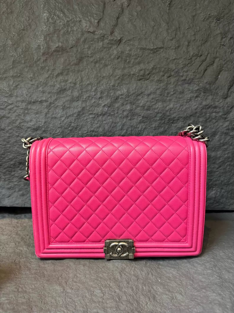 Chanel Chanel Leboy hot pink large 19