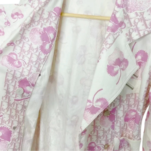 Christian Dior 2005 Blossom Monogram Trench Coat